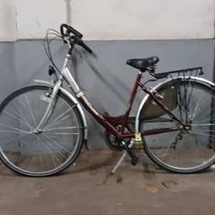 Bici da donna Tracking Zilver-Rood, come riportato da Fietsdepot Hasselt utilizzando iLost