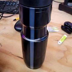 Botella Zwarte fles 750 ml, segundo informou Schaatsbaan Rotterdam usando iLost