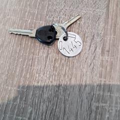 Nøkler, som rapportert av EBS Tramplein ved bruk av iLost