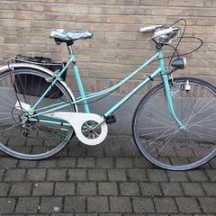 Fiets damesfiets  Turkoise, rapporterat av Fietsdepot Hasselt med iLost
