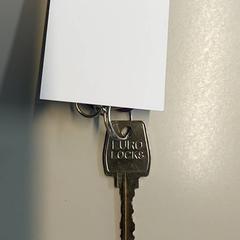 Chiave, come riportato da Centraal magazijn utilizzando iLost