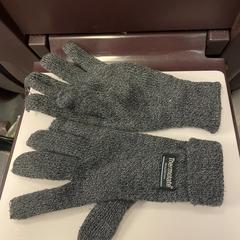 Grijze handschoenen thermolate, come riportato a iLost