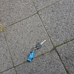 Sleutel met legosleutelhanger, iLost-i jakinarazi zaion moduan