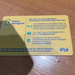 Visitenkarte, gemeldet von Arriva Achterhoek-Rivierenland über iLost