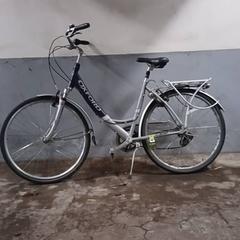 دراجة نسائية Oxford Blauw-Zilver، كما تم الإبلاغ عنه بواسطة Fietsdepot Hasselt عبر iLost