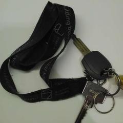 Sleutelbos aan lanyard, ako bolo nahlásené Stad Hasselt pomocou iLost