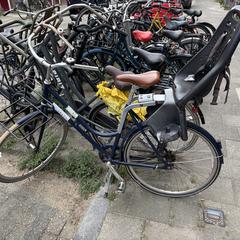 Fiets zonder slot, som rapporterats till iLost