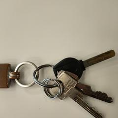 Keys on ring and cord, come riportato a iLost