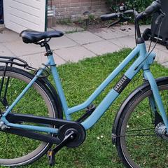 mintgroene Gazelle Esprit fiets, som rapporterats till iLost