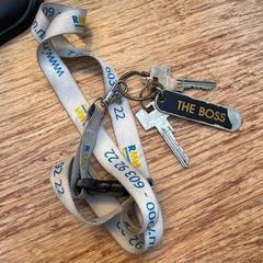 열쇠 RMN keycord met sleutels, iLost를 사용하여 Gemeente Zeist에 보고됨