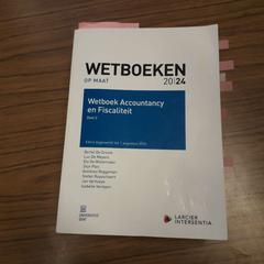 Könyv 'Wetboeken', amint azt Universiteit Gent - Blandijn az iLost segítségével jelentette.