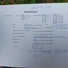 Kolo Voque Groen/grijs, jak nahlášeno Gemeente Nijkerk pomocí iLost