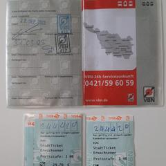 Ticket, rapporterat av Wilmering Brinkum med iLost