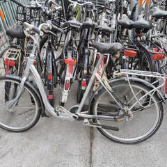 Vouwfiets grijs sparta, rapporterat av Stadswerk072 med iLost