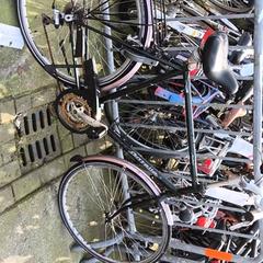 Bicicleta masculina Gazelle, segundo informou Stadswerk072 usando iLost