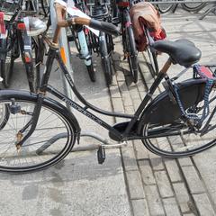 Opoefiets zwart buffalo, como reportado por Stadswerk072 utilizando o iLost