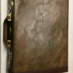 Aktatáska Bruin leer, amint azt Gemeente Haarlem az iLost segítségével jelentette.