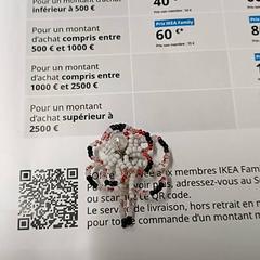 زهرة perles، كما تم الإبلاغ عنه بواسطة IKEA Brest Guipavas عبر iLost