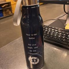 Water bottle, as reported by IKEA Slependen using iLost