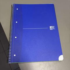 Rezervovat & Notebooku Notitieblok, blauw, jak nahlášeno Vrije Universiteit Brussel (VUB) pomocí iLost