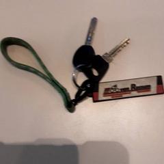 İLost kullanarak LUMC tarafından bildirildiği gibi Anahtarlık 2 sleutels met hanger