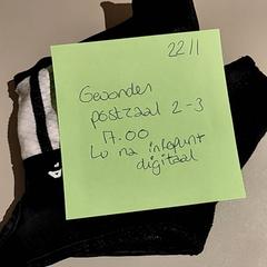 Handschoen, zoals gemeld door Bibliotheek Neude (Utrecht) met iLost