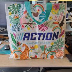 Plastic zak - Action, iLost를 사용하여 Centraal magazijn에 보고됨