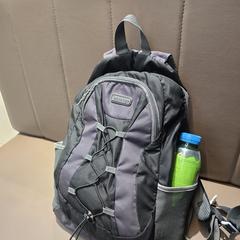 Gray&black laptop backpack, som rapporterats till iLost