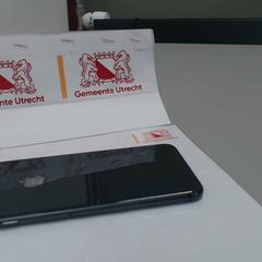 Phone ZWART iPhone, as reported by Gemeente Utrecht using iLost