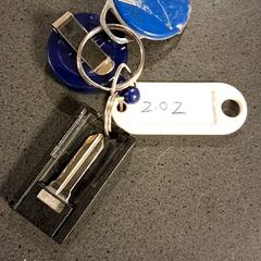 Etui na klucze z kluczami sleutelbos, zgłoszono przez Breng Nijmegen przy użyciu iLost