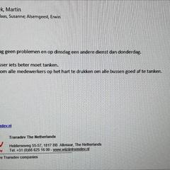 Bidon Zwart, jak nahlášeno Connexxion Noord Holland Noord Alkmaar pomocí iLost