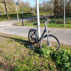 Damesfiets,  merk Giant, type Ultimo, kleur blauw an iLost gemeldet