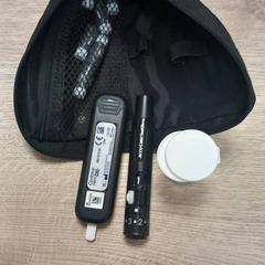 Etui met tester voor diabeet, som rapportert av Pouw Vervoer ved bruk av iLost