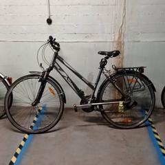 Dámsky bicykel x tract Grijs, ako bolo nahlásené Fietsdepot Hasselt pomocou iLost
