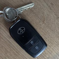 Autosleutel Toyota met huissleutel, como reportado ao iLost