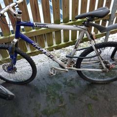 자전거 Trek Blauw, Wit, iLost를 사용하여 Fietsdepot Meierijstad에 보고됨