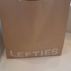 Borsa de Lefties, come riportato da RÍO Shopping - Valladolid utilizzando iLost