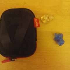 Party plugs alpine blauw doorzichtig, as reported to iLost