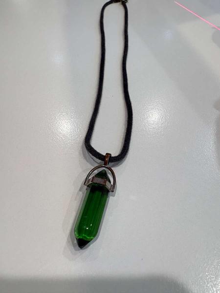 Ketting groene hanger