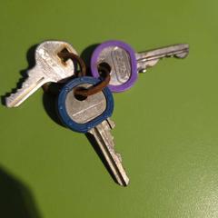 Keychain 3 sleutels, as reported by Gemeente Hardenberg using iLost