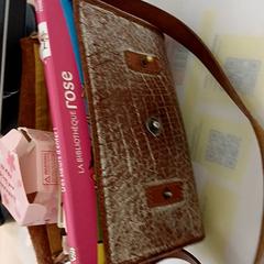 Borsa da scuola per bambini Marron, cuir imitation croco, come riportato da IKEA Brest Guipavas utilizzando iLost