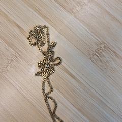 Gouden ketting met kruis / gold necklace, as reported to iLost