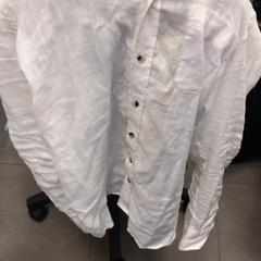 Shirt White, Linen, as reported by MEININGER Hotel Amsterdam Amstel using iLost