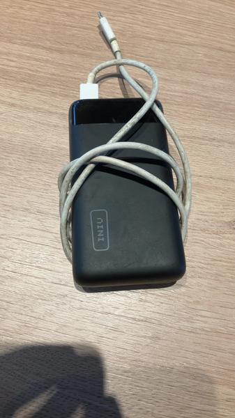 Powerbank Negro, con cargador tipo c
