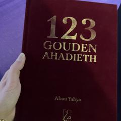 Boek 123 gouden ahadieth, zoals gemeld door Pathé Rembrandt Utrecht met iLost