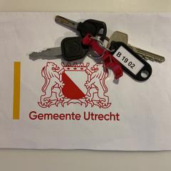 Sleutelbos, zoals gemeld door Gemeente Utrecht met iLost