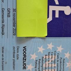 Invalidekaart, gisa salatu by Madurodam iLost erabiliz