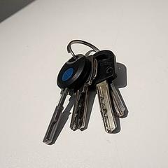 Portachiavi, come riportato da IKEA Groningen utilizzando iLost