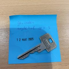 열쇠, iLost를 사용하여 Gemeente Gooise Meren에 보고됨