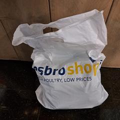 Plastic tas, gemeldet von Pouw Vervoer über iLost